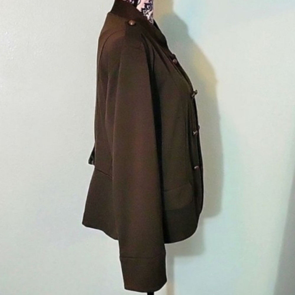 Necessary Objects Open Military Jacket - Picture 4 of 7